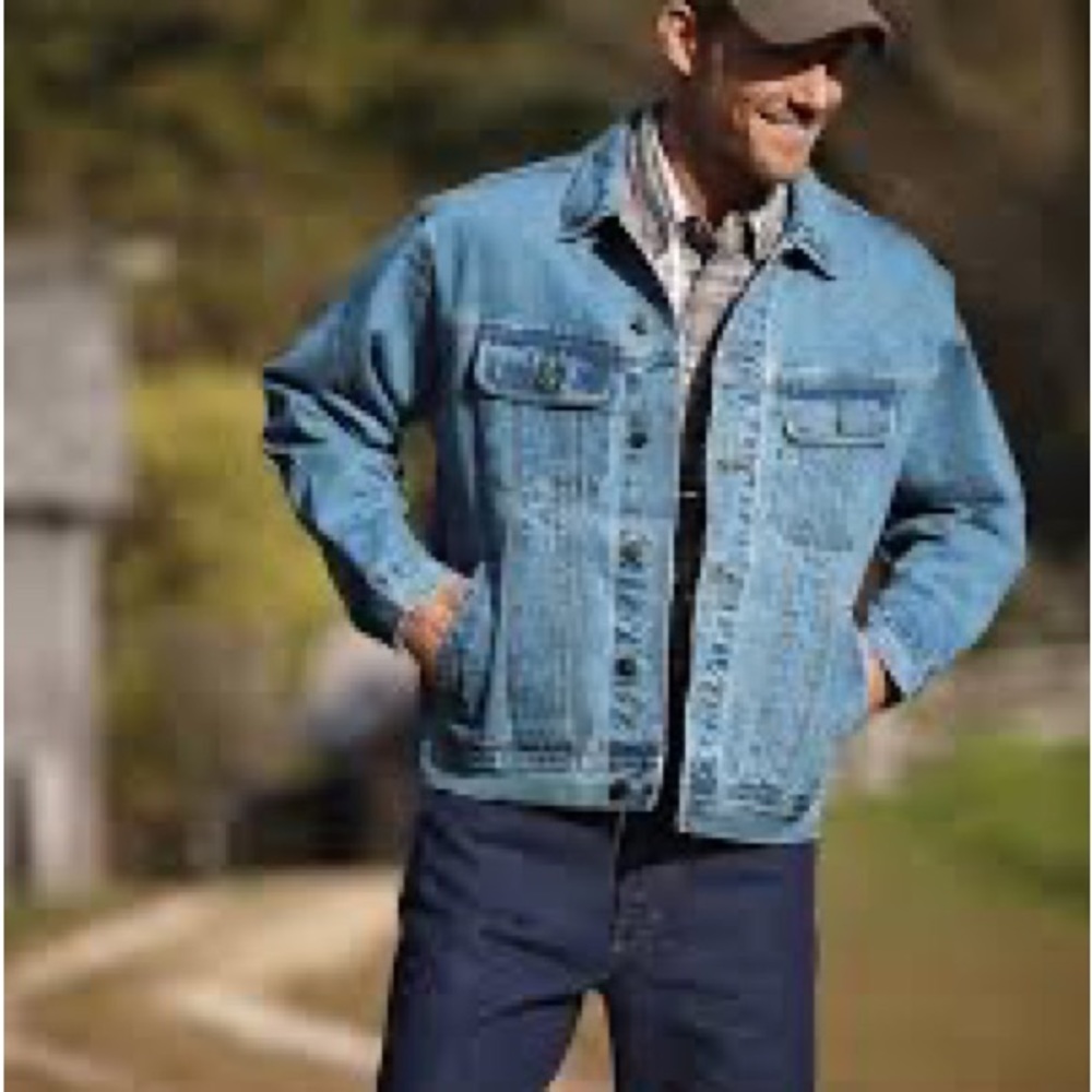 Wrangler Vintage 70s Distressed Rugged Wear Denim Jacket
